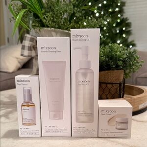 Mixsoon 4-Piece Skincare Bundle | Korean Vegan Routine | Full Size